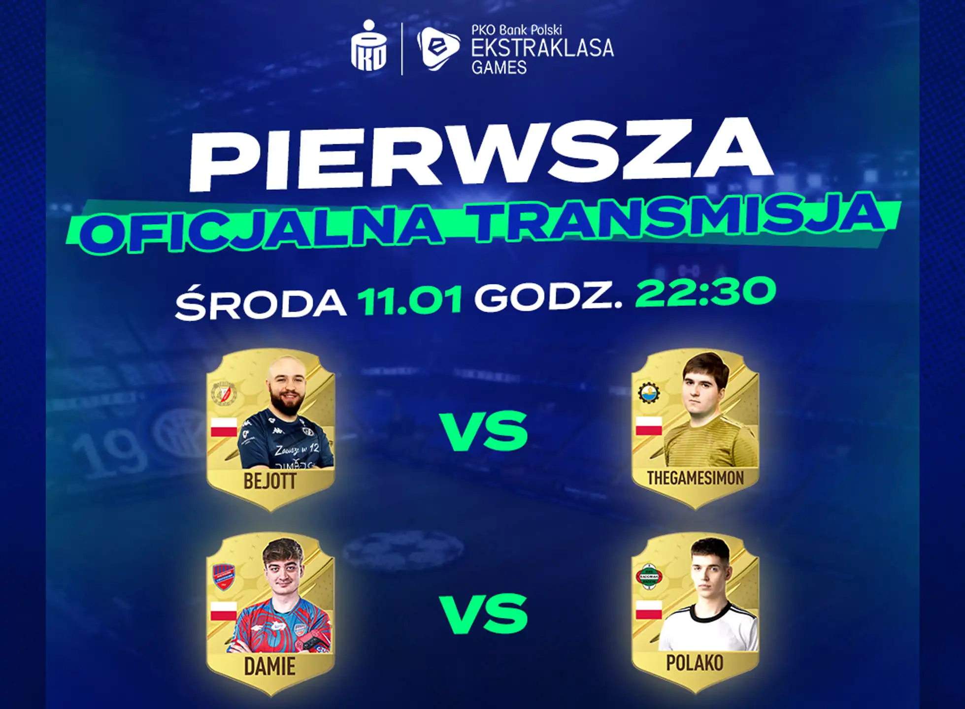 Streamy PKO BP Ekstraklasa Games - oglądaj rywalizację najlepszych graczy FIFA!